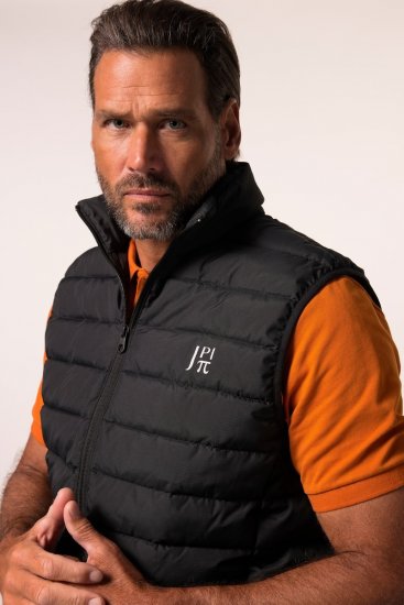 Jay-Pi 835324 Gilet trapuntato ripiegabile Nero - Giubbotti - Giubbotti Uomo Taglie Forti