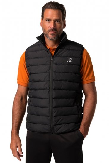 Jay-Pi 835324 Gilet trapuntato ripiegabile Nero - Giubbotti - Giubbotti Uomo Taglie Forti