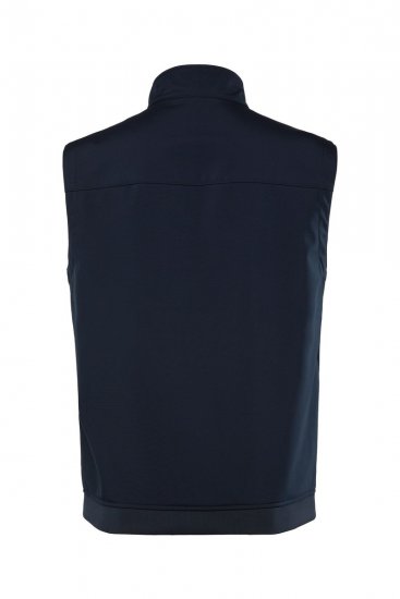 Men+ 414 Gilet softshell con collo alto Blu scuro - Giubbotti - Giubbotti Uomo Taglie Forti