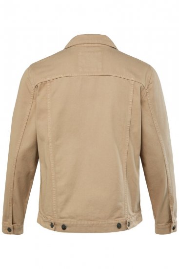 Men+ 446 Giacca di jeans con taschini Sabbia - Giubbotti - Giubbotti Uomo Taglie Forti