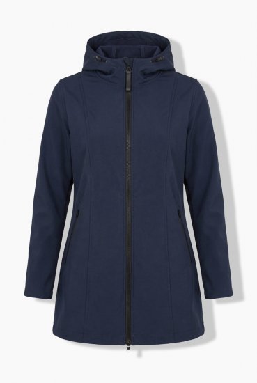 Ulla Popken 836064 Giacca tecnica Blu scuro - Giacche - Giacche taglie forti da donna