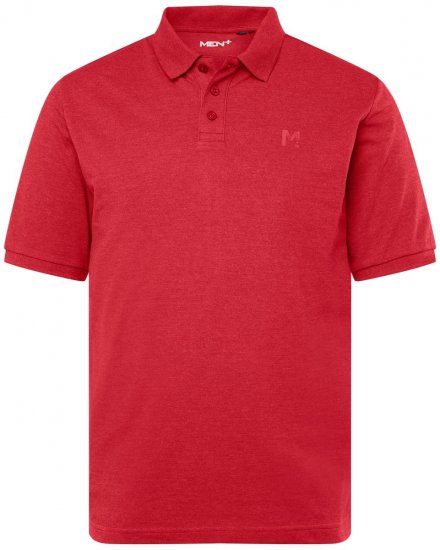 Men+ 256 Polo Rosso - Polo - Polo Uomo Taglie Forti