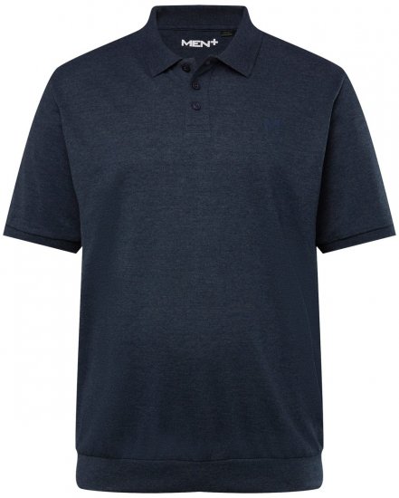 Men+ 264 Polo bellyfit Blu scuro - Polo - Polo Uomo Taglie Forti