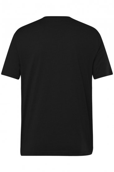 Men+ 276 T-shirt girocollo Nero - Magliette - Magliette Uomo Taglie Forti