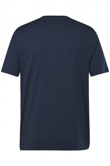 Men+ 276 T-shirt girocollo Blu scuro - Magliette - Magliette Uomo Taglie Forti