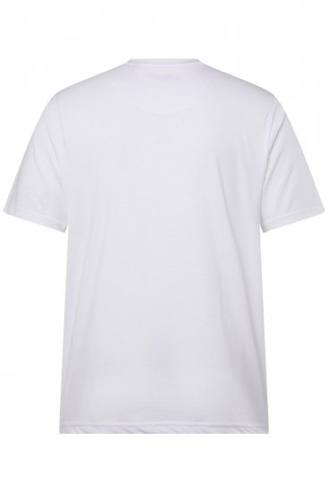 Men+ 276 T-shirt girocollo Bianco - Magliette - Magliette Uomo Taglie Forti