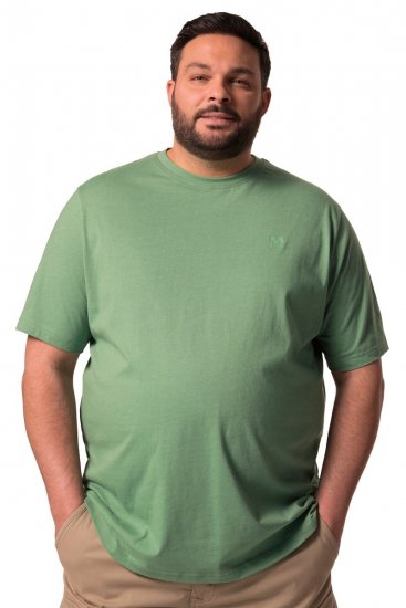 Men+ 276 T-shirt girocollo Verde - Magliette - Magliette Uomo Taglie Forti