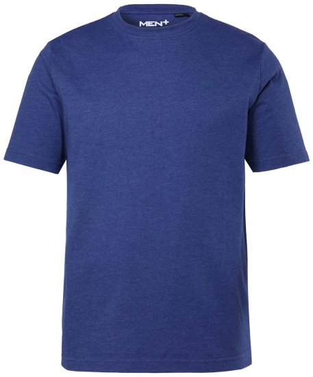 Men+ 276 T-shirt girocollo Blu notte - Magliette - Magliette Uomo Taglie Forti