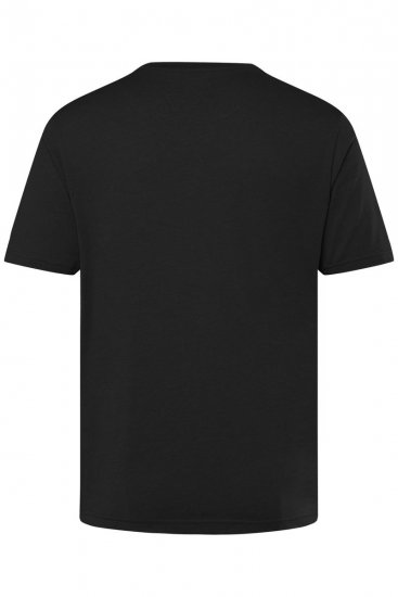 Men+ 279 T-shirt scollo a V Nero - Magliette - Magliette Uomo Taglie Forti