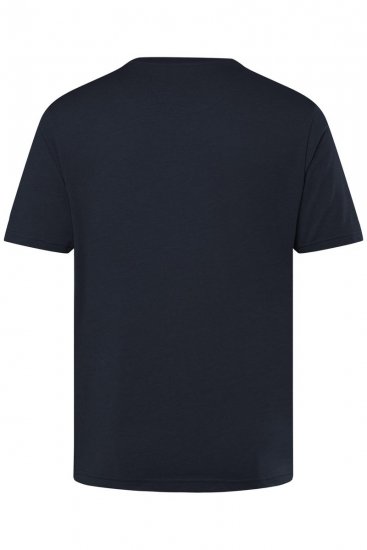 Men+ 279 T-shirt scollo a V Blu scuro - Magliette - Magliette Uomo Taglie Forti