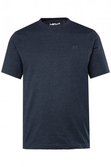 Men+ 285 T-shirt girocollo Blu scuro confezione da 2 - Magliette - Magliette Uomo Taglie Forti