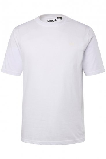 Men+ 285 T-shirt girocollo Bianco confezione da 2 - Magliette - Magliette Uomo Taglie Forti