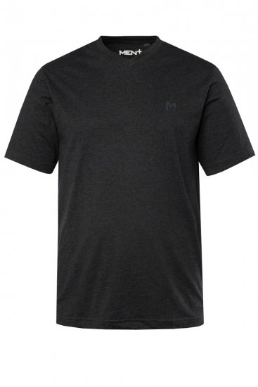 Men+ 299 T-shirt scollo a V Nero confezione da 2 - Magliette - Magliette Uomo Taglie Forti