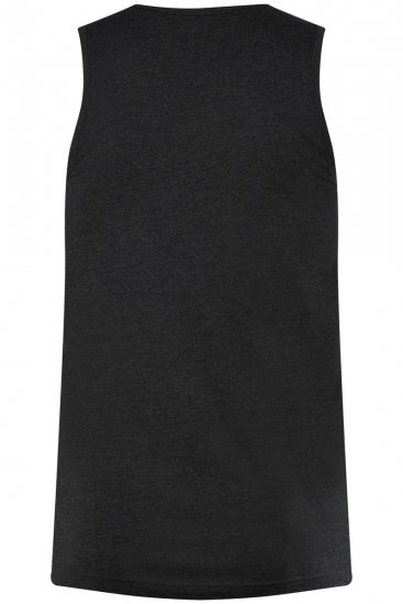 Men+ 303 Canotta Nero - Magliette - Magliette Uomo Taglie Forti