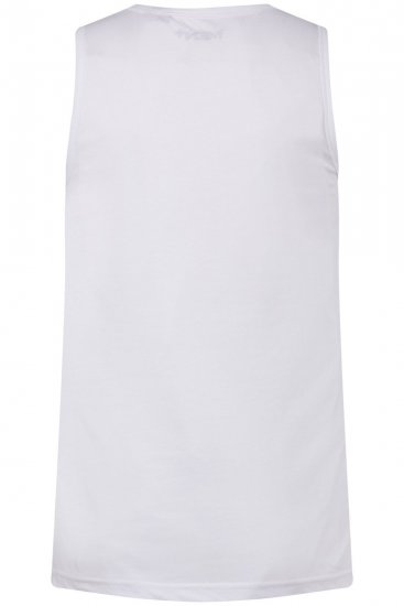 Men+ 303 Canotta Bianco - Magliette - Magliette Uomo Taglie Forti