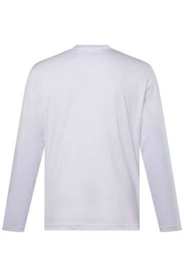 Men+ 307 T-shirt manica lunga Bianco - Magliette - Magliette Uomo Taglie Forti
