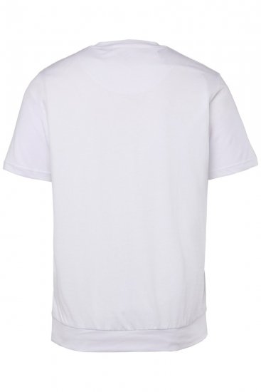 Men+ 308 T-shirt bellyfit Bianco - Magliette - Magliette Uomo Taglie Forti