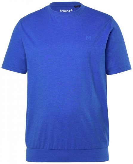 Men+ 308 T-shirt bellyfit Azzurro - Magliette - Magliette Uomo Taglie Forti