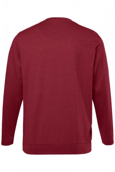 Men+ 313 T-shirt manica lunga bellyfit Marrone rame - Magliette - Magliette Uomo Taglie Forti