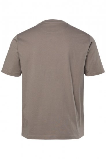 Men+ 424 T-shirt Trout Trophy Grigio marrone - Magliette - Magliette Uomo Taglie Forti