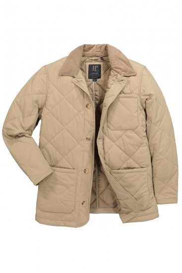 JP1880 836628 Giacca trapuntata stile western Beige scuro - Giubbotti - Giubbotti Uomo Taglie Forti