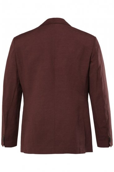 JP1880 Paros Blazer in misto lino Marrone ruggine - Abiti - Abiti da Uomo Taglie Forti