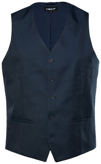Men+ 710 Florenz Gilet da abito Blu scuro - Abiti - Abiti da Uomo Taglie Forti