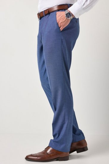 JP1880 Amalfi Flexnamic Pantaloni da abito Blu profondo - Abiti - Abiti da Uomo Taglie Forti