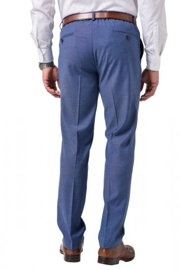JP1880 Amalfi Flexnamic Pantaloni da abito Blu profondo - Abiti - Abiti da Uomo Taglie Forti