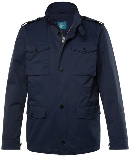 Boston Park 779 Giacca field con collo alto Blu scuro - Giubbotti - Giubbotti Uomo Taglie Forti