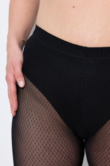 Ulla Popken 836800 Collant senza piede Nero - Collant & calzini - 
