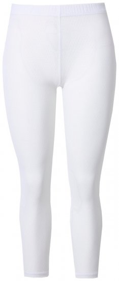 Ulla Popken 836800 Collant senza piede a pois Bianco - Collant & calzini - 