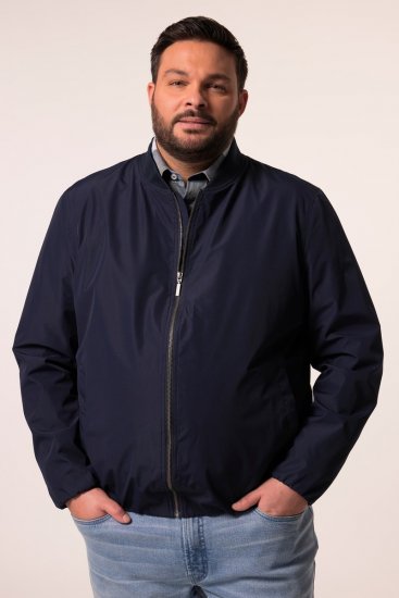 Men+ 823 Giacca bomber ultraleggera bellyfit Blu scuro - Giubbotti - Giubbotti Uomo Taglie Forti