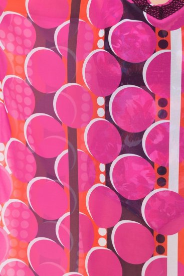 Ulla Popken 836864 Abito Rosa - Caftani - 