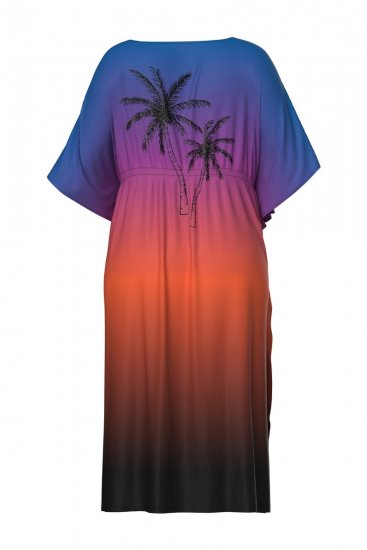 Ulla Popken 837090 Abito Blu reale - Caftani - 