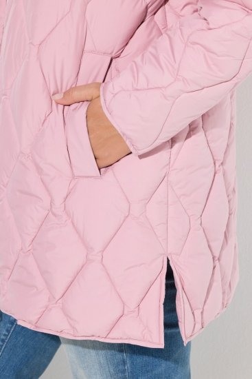 Ulla Popken 837208 Giacca trapuntata Rosa antico - Giacche - Giacche taglie forti da donna