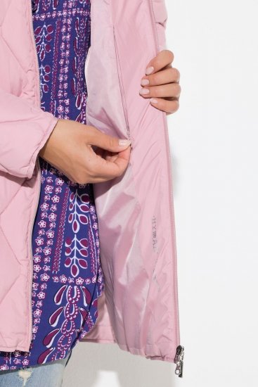Ulla Popken 837208 Giacca trapuntata Rosa antico - Giacche - Giacche taglie forti da donna