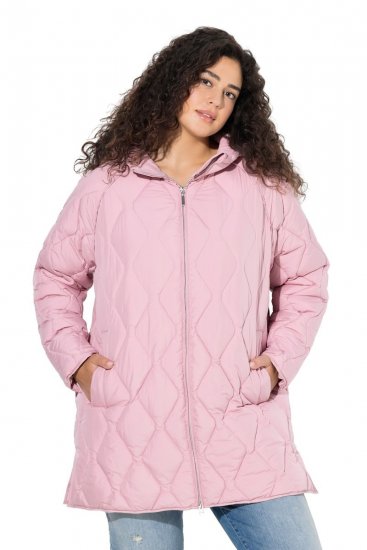 Ulla Popken 837208 Giacca trapuntata Rosa antico - Giacche - Giacche taglie forti da donna