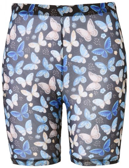 Ulla Popken 837676 Pantaloncini anti-sfregamento fantasia Nero - Pantaloncini anti-sfregamento - 
