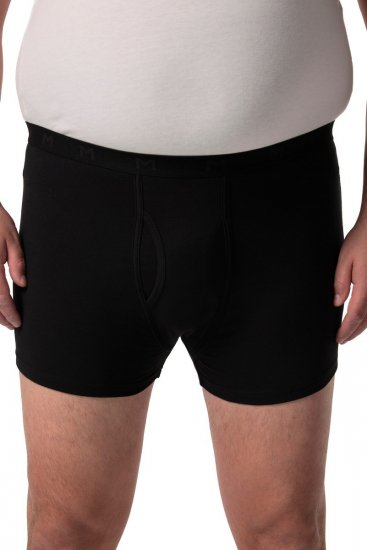 Men+ 678 Boxer bellyfit FLEXLASTIC® Nero confezione da 2 - Intimo & costumi da bagno - Intimo Taglie Forti Uomo