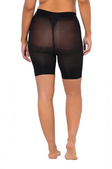 Ulla Popken 838209 Pantaloncini anti-sfregamento modellanti Nero - Pantaloncini anti-sfregamento - 
