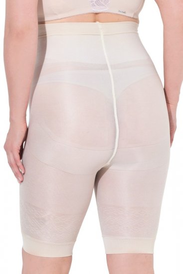 Ulla Popken 838209 Pantaloncini anti-sfregamento modellanti Bianco panna - Pantaloncini anti-sfregamento - 
