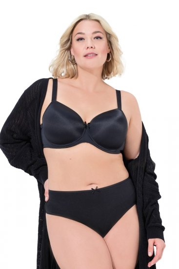 Ulla Popken 838637 Perizoma confezione da 3 Nero - Slip - 