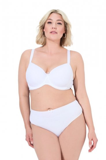 Ulla Popken 838637 Perizoma confezione da 3 Bianco - Slip - 