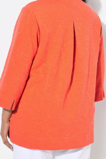 Ulla Popken 838658 Giacca Corallo - Giacche - Giacche taglie forti da donna