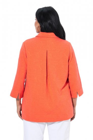 Ulla Popken 838658 Giacca Corallo - Giacche - Giacche taglie forti da donna