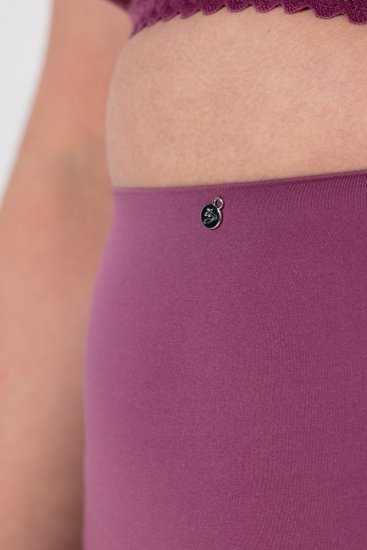 Ulla Popken 838675 Slip a vita alta Viola scuro - Slip - 