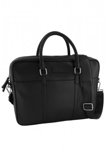 JP1880 838828 Borsa porta PC in pelle Nero - Borse - 