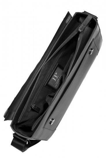 JP1880 838833 Borsa a tracolla in pelle Nero - Borse - 