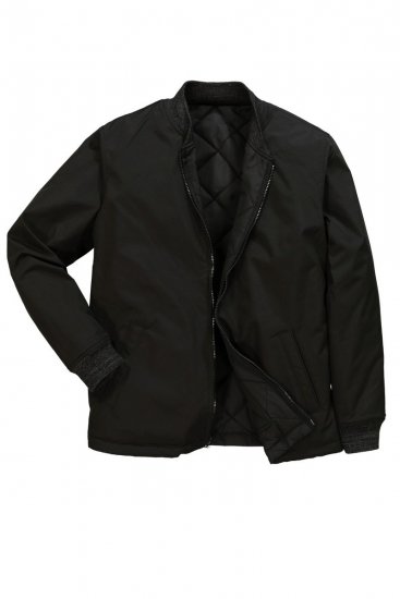 JP1880 838875 Giacca college reversibile Nero - Giubbotti - Giubbotti Uomo Taglie Forti